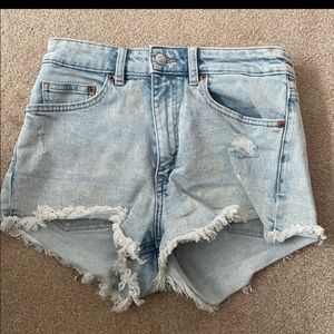 Women Distressed Jean Short